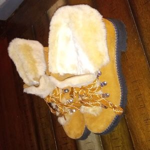 J.Crew Women's $228 Nordic Boots Glazed Pecan Size 8M F8444